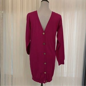 TARNISH reversible sweater | S/M | dress|cardigan|tunic